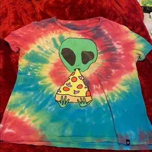 Tye-Dye alien T-shirt